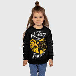 Свитшот детский Wu tang forever, цвет: 3D-черный — фото 2