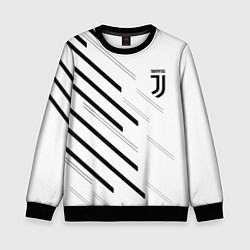 Свитшот детский Juventus sport geometry, цвет: 3D-черный