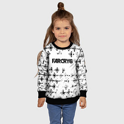 Свитшот детский Farcry 6 символика из игры, цвет: 3D-черный — фото 2