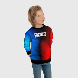 Свитшот детский Fortnite game gradient, цвет: 3D-черный — фото 2