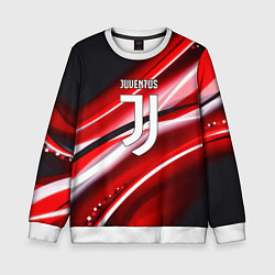 Свитшот детский Juventus geometry sport line, цвет: 3D-белый