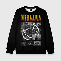 Детский свитшот Nirvana forever