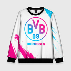 Детский свитшот Borussia neon gradient style