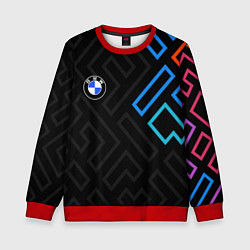 Детский свитшот BMW brand color carbon