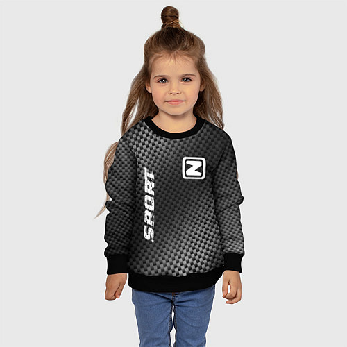 Детский свитшот Zotye sport carbon / 3D-Черный – фото 4