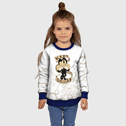 Свитшот детский Bendy and the Ink Machine dagames, цвет: 3D-синий — фото 2