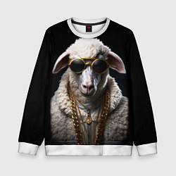 Детский свитшот Богатый баран в цепях