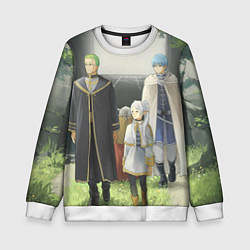 Свитшот детский Айзен Хайтер Химмель, цвет: 3D-белый