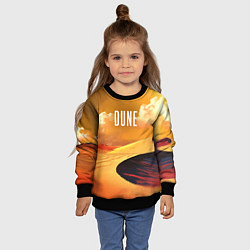Свитшот детский Dune - sands, цвет: 3D-черный — фото 2