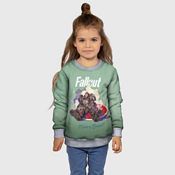Свитшот детский Максимус - Фаллаут, цвет: 3D-меланж — фото 2
