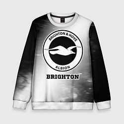 Детский свитшот Brighton sport на светлом фоне