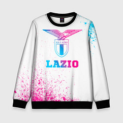 Детский свитшот Lazio neon gradient style