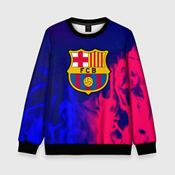 Свитшот детский Barcelona fc club gradient, цвет: 3D-черный