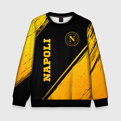 Детский свитшот Napoli - gold gradient вертикально