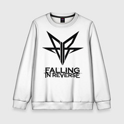 Детский свитшот Falling in Reverse band logo