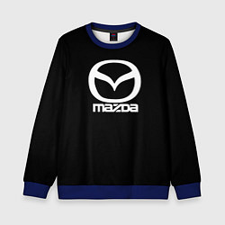 Детский свитшот Mazda logo white