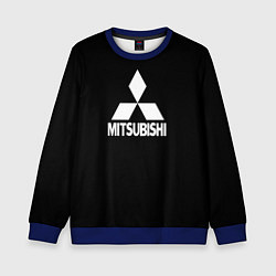 Детский свитшот Mitsubishi logo white