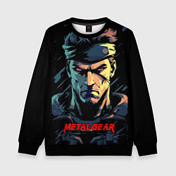 Детский свитшот Веном Снейк Metal gear game