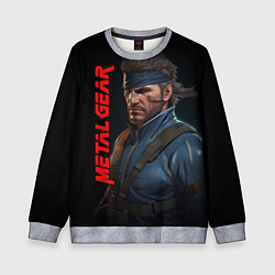 Детский свитшот Venom Snake Metal gear game