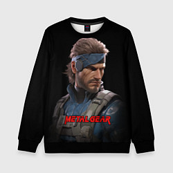 Детский свитшот Веном Снейк из игры Metal gear