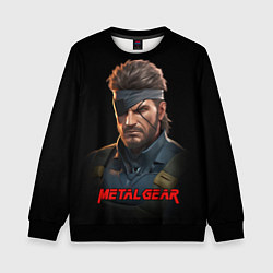 Детский свитшот Веном Снейк из игры Metal gear