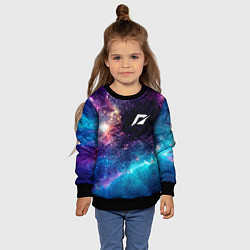 Свитшот детский Need for Speed space game, цвет: 3D-черный — фото 2