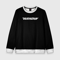 Детский свитшот Deathloop logo