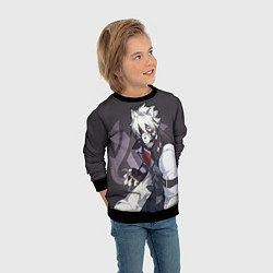 Свитшот детский Von Lycaon - Zenless Zone Zero, цвет: 3D-черный — фото 2