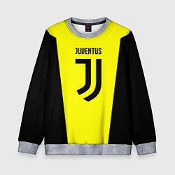 Детский свитшот Juventus sport geometry yellow