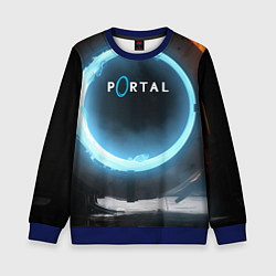 Детский свитшот Portal logo game