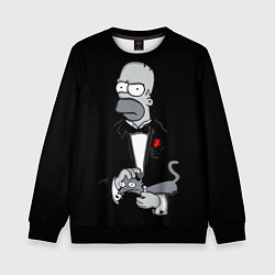 Детский свитшот Homer - the godfather