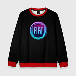 Детский свитшот FIAT logo neon