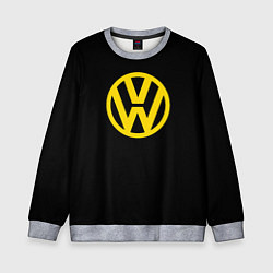 Детский свитшот Volkswagen logo yellow