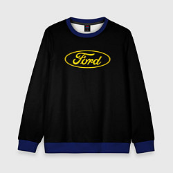 Детский свитшот Ford logo yellow