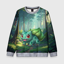 Детский свитшот Bulbasaur pokemon