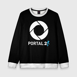 Детский свитшот Portal2 logo game