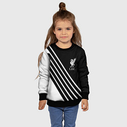 Свитшот детский Liverpool sport fc geometry, цвет: 3D-черный — фото 2