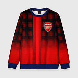 Свитшот детский Arsenal fc sport geometry steel, цвет: 3D-синий