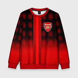 Свитшот детский Arsenal fc sport geometry steel, цвет: 3D-красный