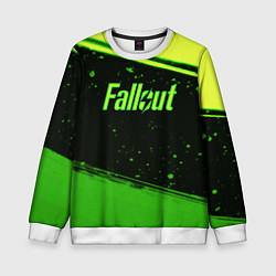 Детский свитшот Fallout toxic line