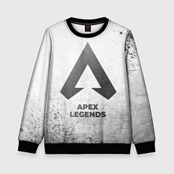 Детский свитшот Apex Legends - white gradient