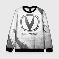 Детский свитшот Changan - white gradient