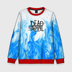 Детский свитшот Dead by april fire blue