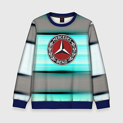 Детский свитшот Mercedes benz текстура карбон