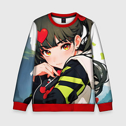 Детский свитшот Манга портрет