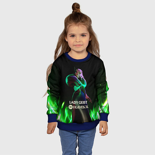 Детский свитшот Lady Geist Deadlock / 3D-Синий – фото 4