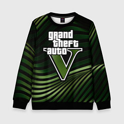 Детский свитшот Grand Theft Auto V - logo