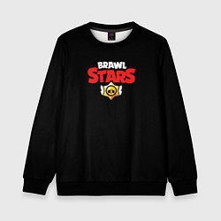 Детский свитшот Brawl stars logo red