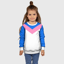 Свитшот детский В стиле 90-х ретро спортивная, цвет: 3D-белый — фото 2