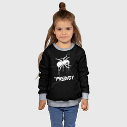Свитшот детский The prodigy remix, цвет: 3D-меланж — фото 2